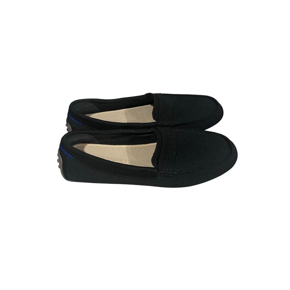 Rothy’s The Loafer Black Knit Women’s 11.5 Slip On Flats Sustainable Shoes